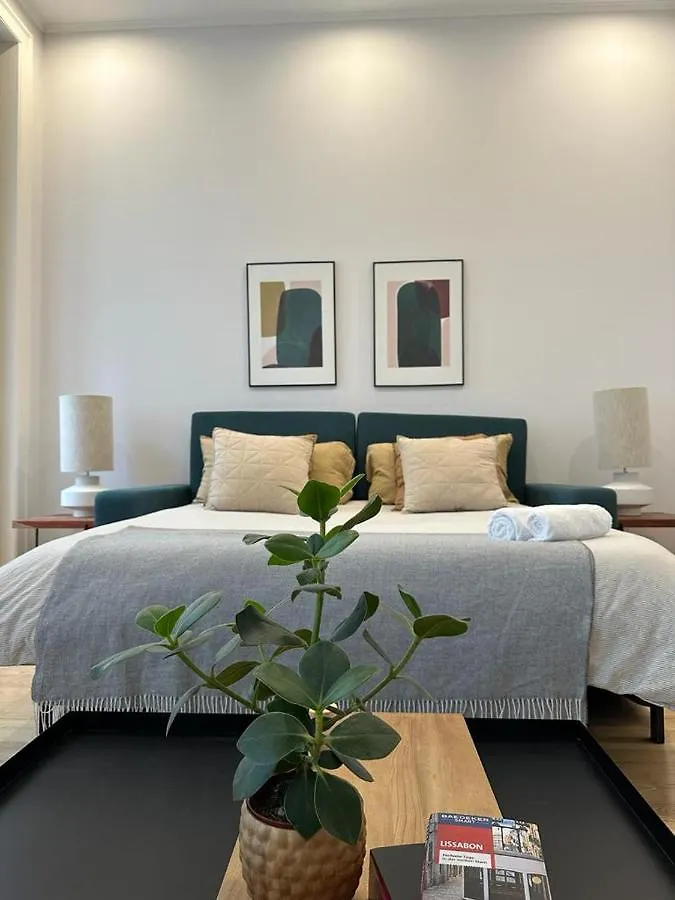 Luxuoso Quarto Com Varanda Em Lisboa Portugal